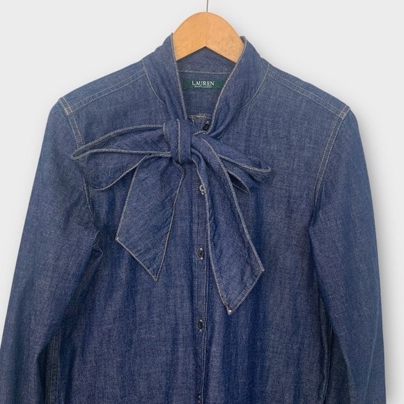 Lauren Ralph Lauren Denim Shirtdress - Picture 3 of 7